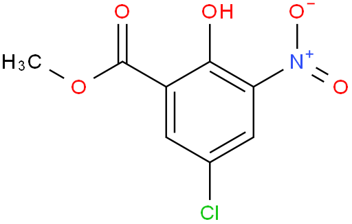 5-氯-2-羟基-3-硝基苯甲酸甲酯(盐酸阿扎司琼中间体)