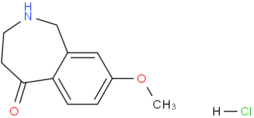 1,2,3,4-四氢-8-甲氧基-5H-2-苯并氮杂卓-5-酮盐酸盐