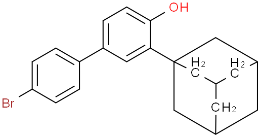 3-(金刚烷-1-基)-4'-溴-[1,1'-联苯] -4-醇