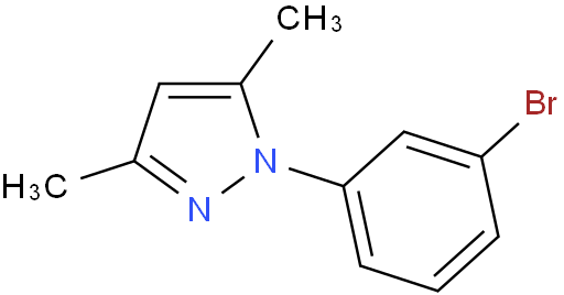 1-(3-溴苯基)-3,5-二甲基-1H-吡唑