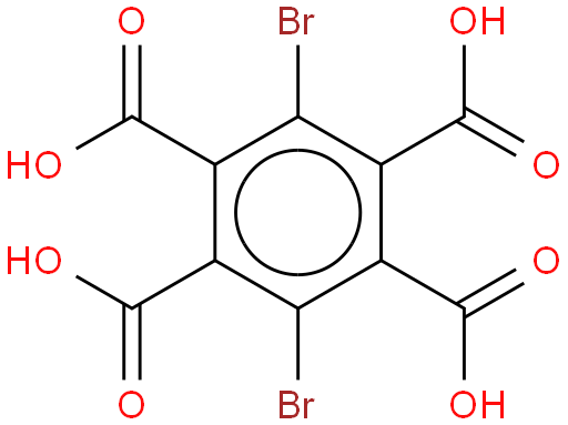 3,6-二溴苯基-1,2,4,5-四甲酸