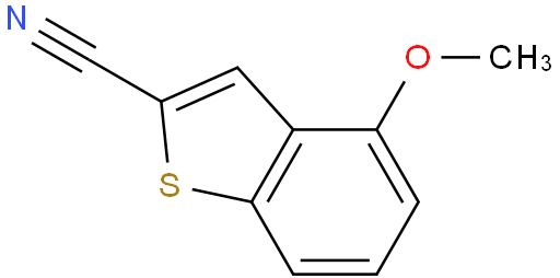 4-甲氧基苯并[b]噻吩-2-甲腈