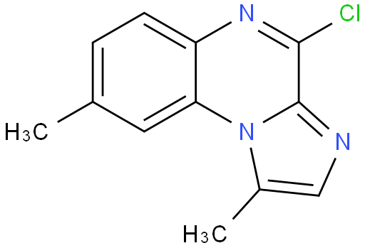 4-氯-1,8-二甲基咪唑并[1,2-a]喹喔