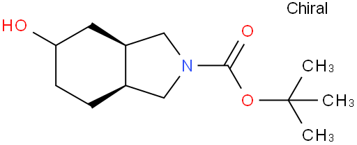 (3aR,7aS)-Rel-2-Boc-5-羟基八氢-2H-异吲哚