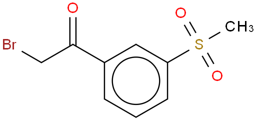 2-溴-1-(3-甲磺酰基苯基)乙烷-1-酮