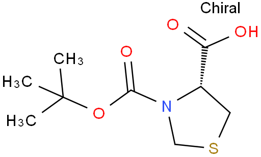 N-Boc-(R)-噻唑-4-羧酸