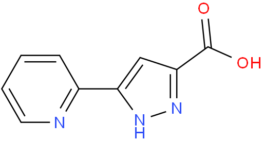 5-吡啶-2-基-1H-吡唑-3-羧酸