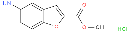 5-氨基苯并呋喃-2-羧酸甲酯盐酸盐