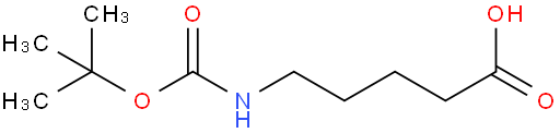 N-(叔丁氧羰基)-5-氨基戊酸