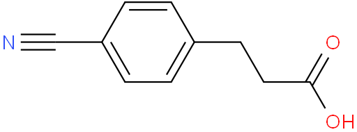 3-(4-氰基苯基)丙酸