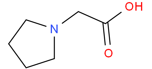 2-(1-吡咯烷基)乙酸