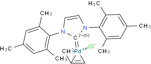 烯丙基[1,3-双(2,4,6-三甲苯基)咪唑-2-亚基]氯化钯(II)