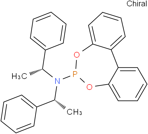 N,N-双-[(R)-1-苯基乙基]二苯并[d,f][1,3,2]二氧杂膦-6-胺