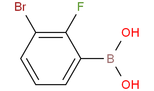 3-溴-2-氟苯硼酸