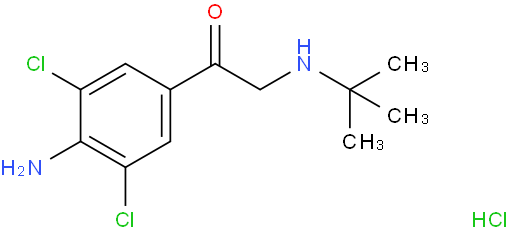 1-(4-氨基-3,5-二氯苯基)-2-叔丁胺乙酮盐酸盐