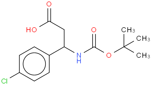 3-(Boc-氨基)-3-(4-氯苯基)丙酸