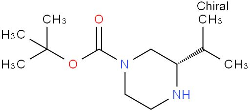 (S)-1-Boc-3-异丙基哌嗪