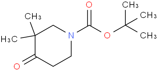1-Boc-3,3-二甲基-4-氧代哌啶