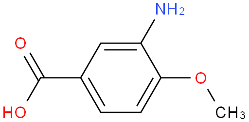 3-氨基-4-甲氧基苯甲酸
