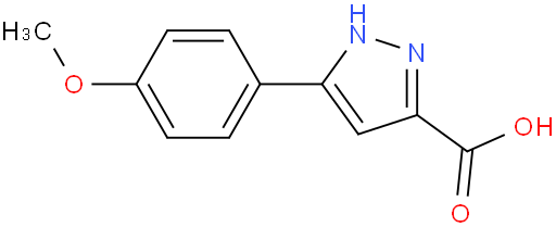 5-(4-甲氧基苯基)-1H-吡唑-3-羧酸