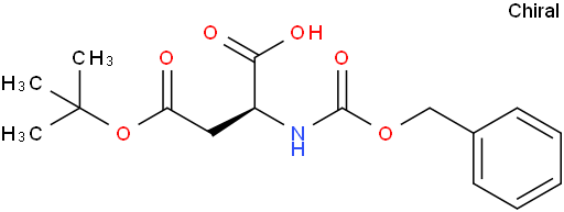 N-苄氧羰基-L-天门冬氨酸 4-叔丁酯