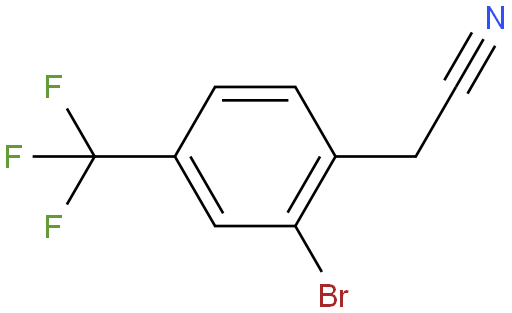 2-溴-4-(三氟甲基)苯乙腈
