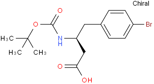 Boc-(S)-3-氨基-4-(4-溴苯基)丁酸
