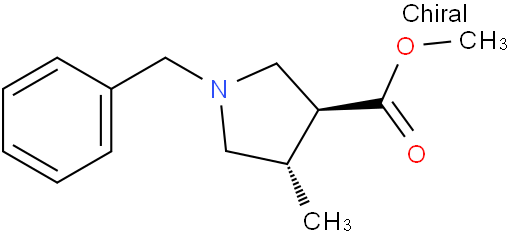 反式-1-苄基-4-甲基吡啶-3-甲酸乙酯