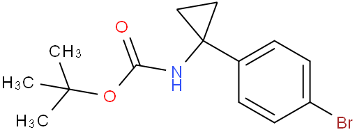 [1-(4-溴苯基)-环丙基]氨基甲酸叔丁酯