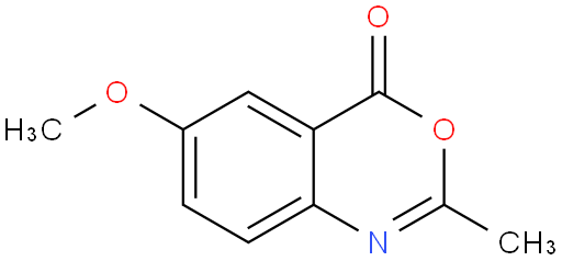 6-甲氧基-2-甲基-4H-苯并[d] [1,3]噁嗪-4-酮