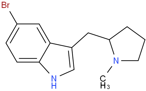 5-溴-3-((1-甲基吡咯烷-2-基)甲基)-1H-吲哚