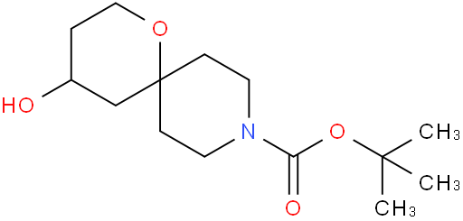 4-羟基-1-氧杂-9-氮杂螺[5.5]十一烷-9-羧酸叔丁酯