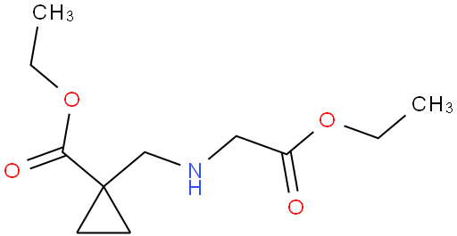 1-((((2-乙氧基-2-氧代乙基)氨基)甲基)环丙烷羧酸乙酯