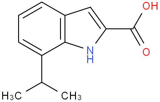 7-异丙基-1H-吲哚-2-羧酸