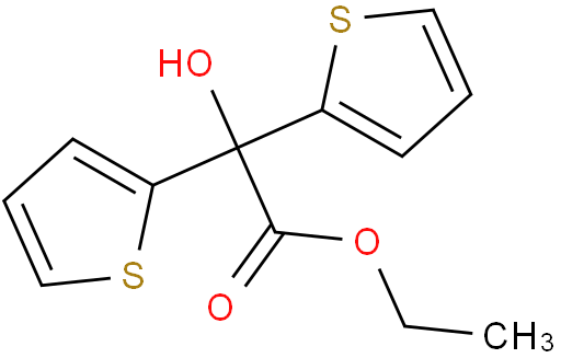 2-羟基-2,2-二(噻吩-2-基)乙酸乙酯