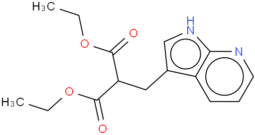 2-((1H-吡咯并[2,3-b]吡啶-3-基)甲基)丙二酸二乙酯