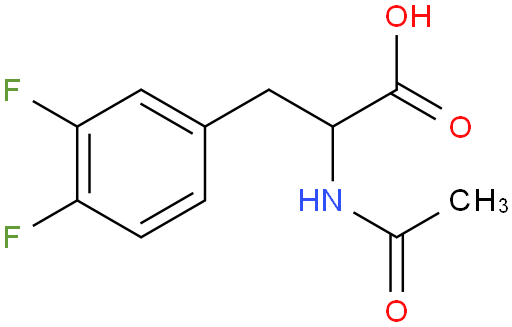 2-乙酰氨基-3-(3,4-二氟苯基)丙酸