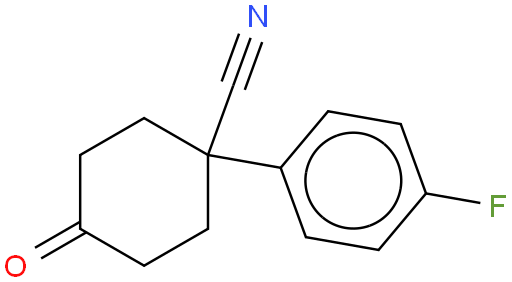 4-氰基-4-(4-氟苯基)环己酮