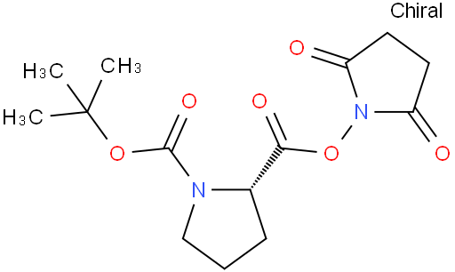 Boc-L-脯氨酸 N-羟基琥珀酰亚胺酯