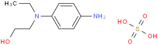 2-对氨基苯基-2'-羟基二乙胺硫酸盐