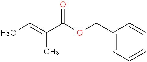 (E)-2-甲基-2-丁烯酸苯甲酯