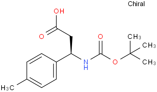 Boc-R-3-氨基-3-(4-甲基-苯基)-丙酸