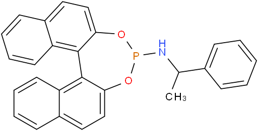 (S,R,R)-(+)-(3,5-二氧杂-4-磷杂环庚二烯并[2,1-a,3,4-a']二萘-4-基)[(1R)-1-苯基乙基]胺