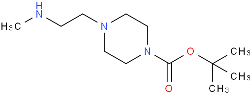 4-(2-(甲基氨基)乙基)哌嗪-1-甲酸叔丁酯