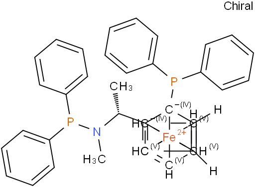 (1R)-1-(二苯膦基)-2-[(1R)-1-[(二苯膦基)甲基氨基]乙基]二茂铁
