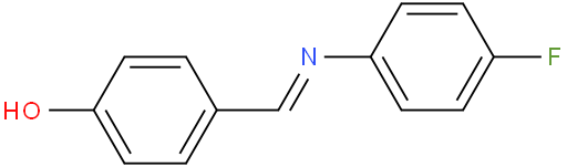 4-[[(4-氟苯基)亚胺]甲基]-苯酚