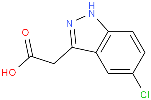 5-氯-1H-吲唑-3-乙酸