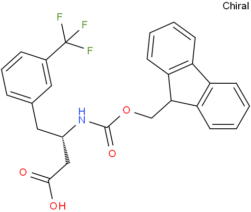 Fmoc-(S)-3-氨基-4-(3-三氟甲基苯基)-丁酸