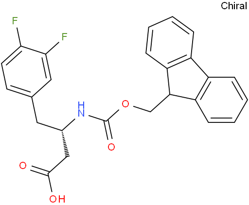 Fmoc-(S)-3-氨基-4-(3,4-二氟苯基)丁酸