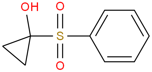1-(苯基砜基)环丙-1-醇
